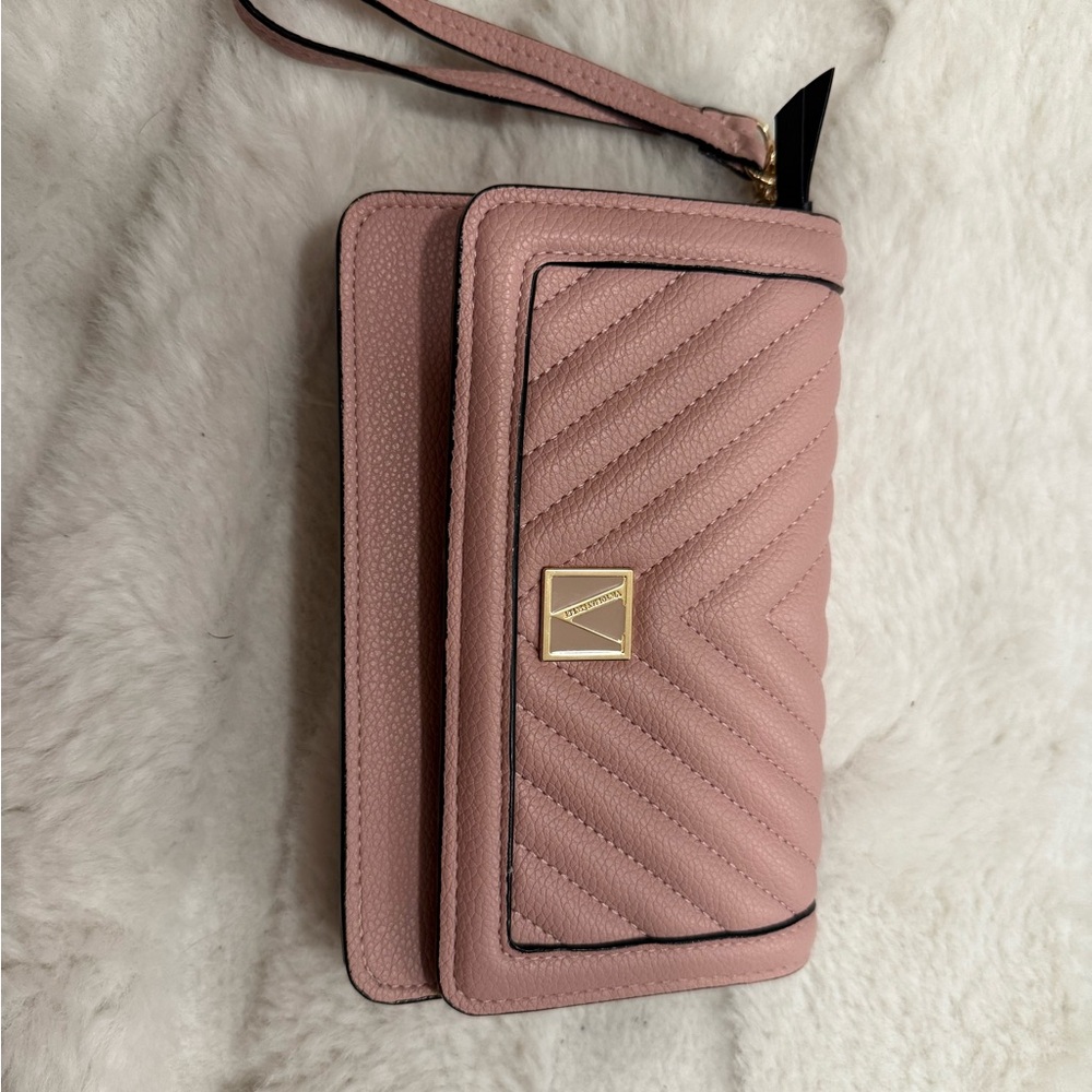 Elegant Pink Quilted Women's Bag